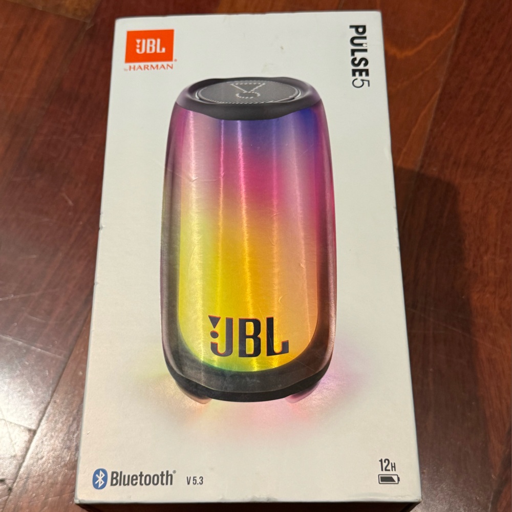 Harman JBL Pulse 5 Speaker - Rainbow Colors